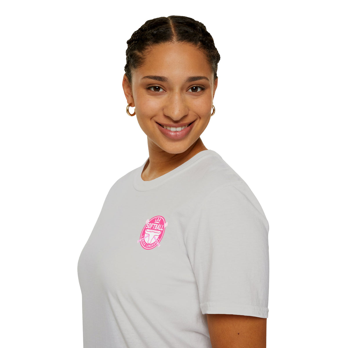 Softball Tee — Lanier Longhorns Softball Diamonds Shirt