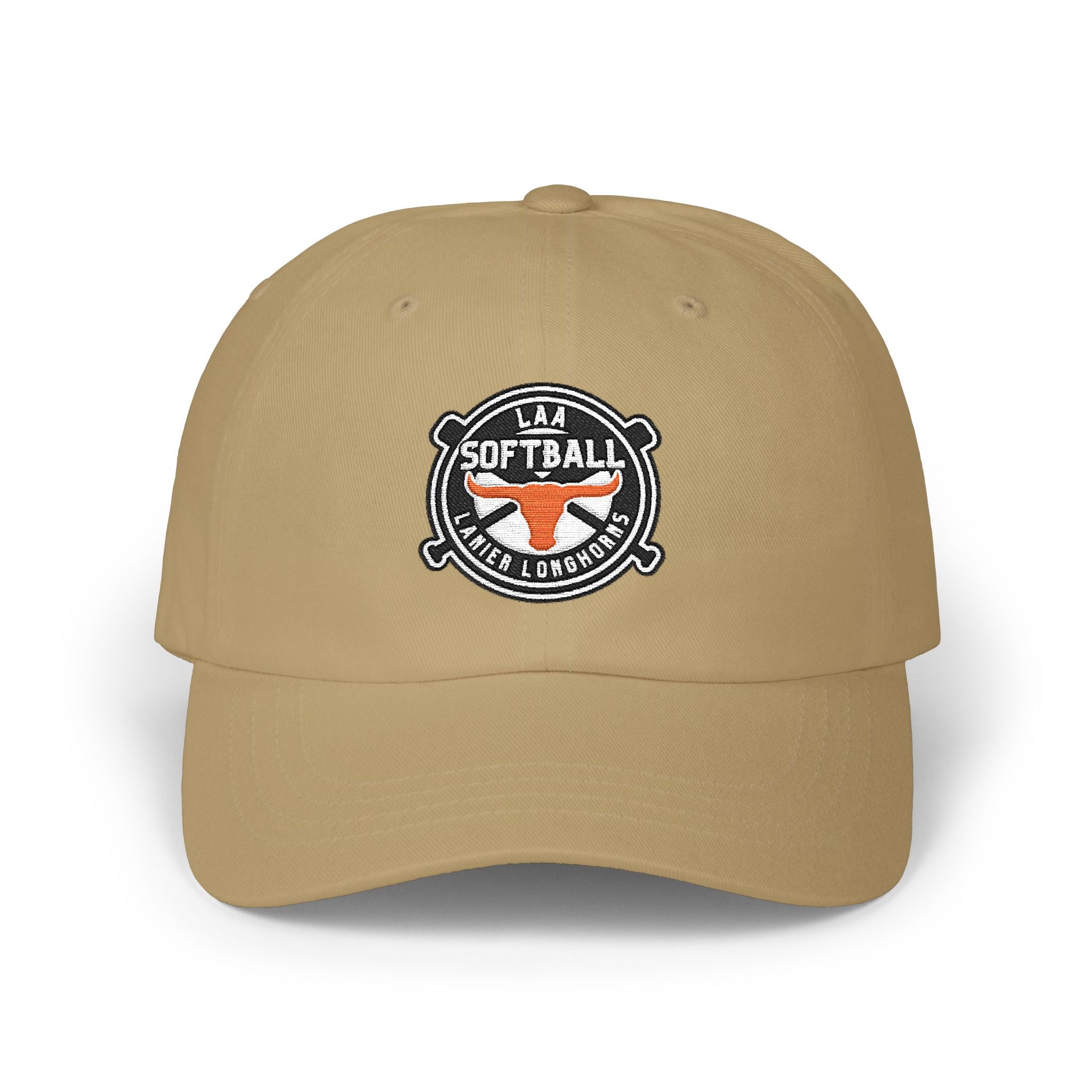 LAA Longhorns Embroidered Logo Strap-Back | Strap-Back Hat