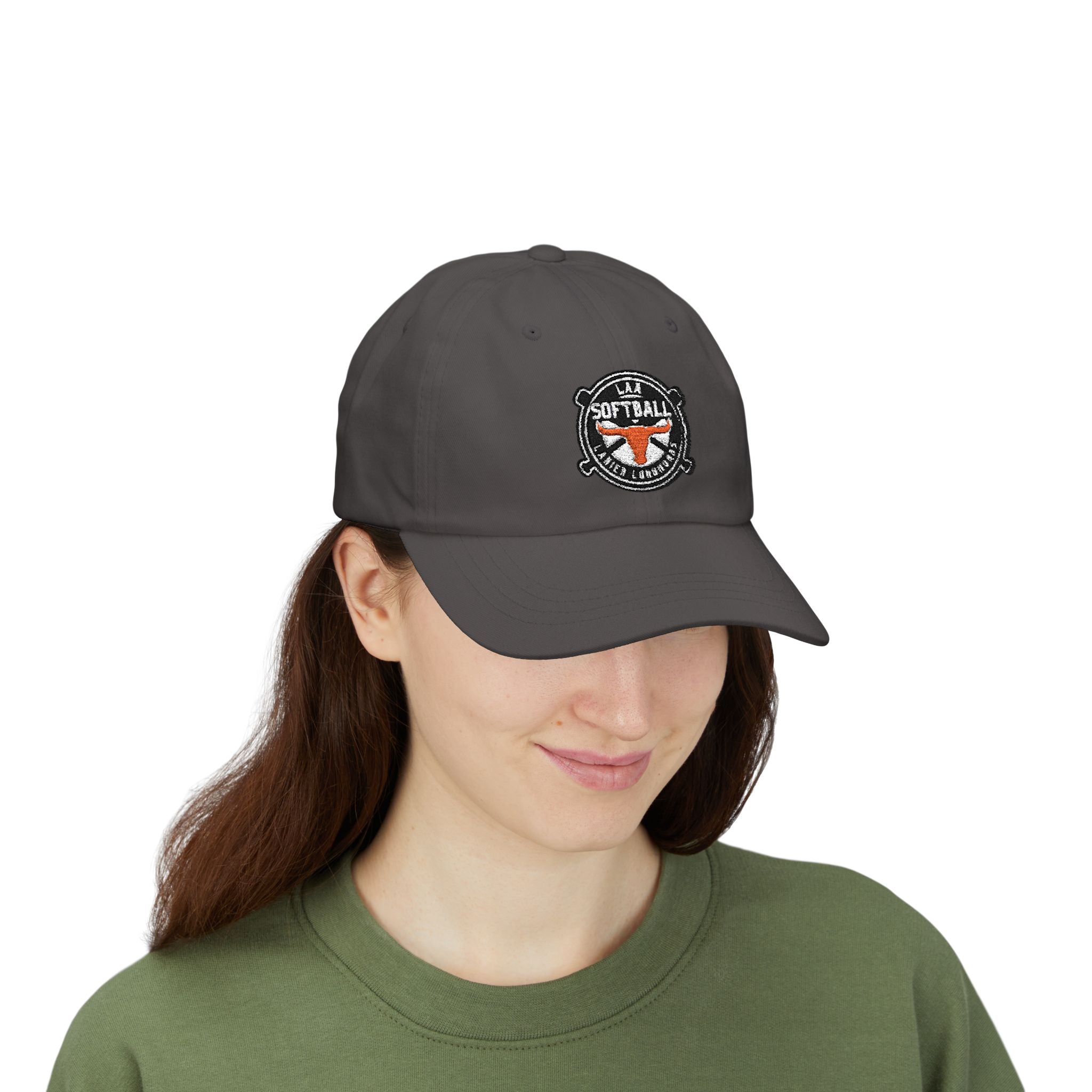 LAA Longhorns Embroidered Logo Strap-Back | Strap-Back Hat