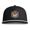 Softball Team Rope Cap — Sunwashed Vintage Logo Snapback