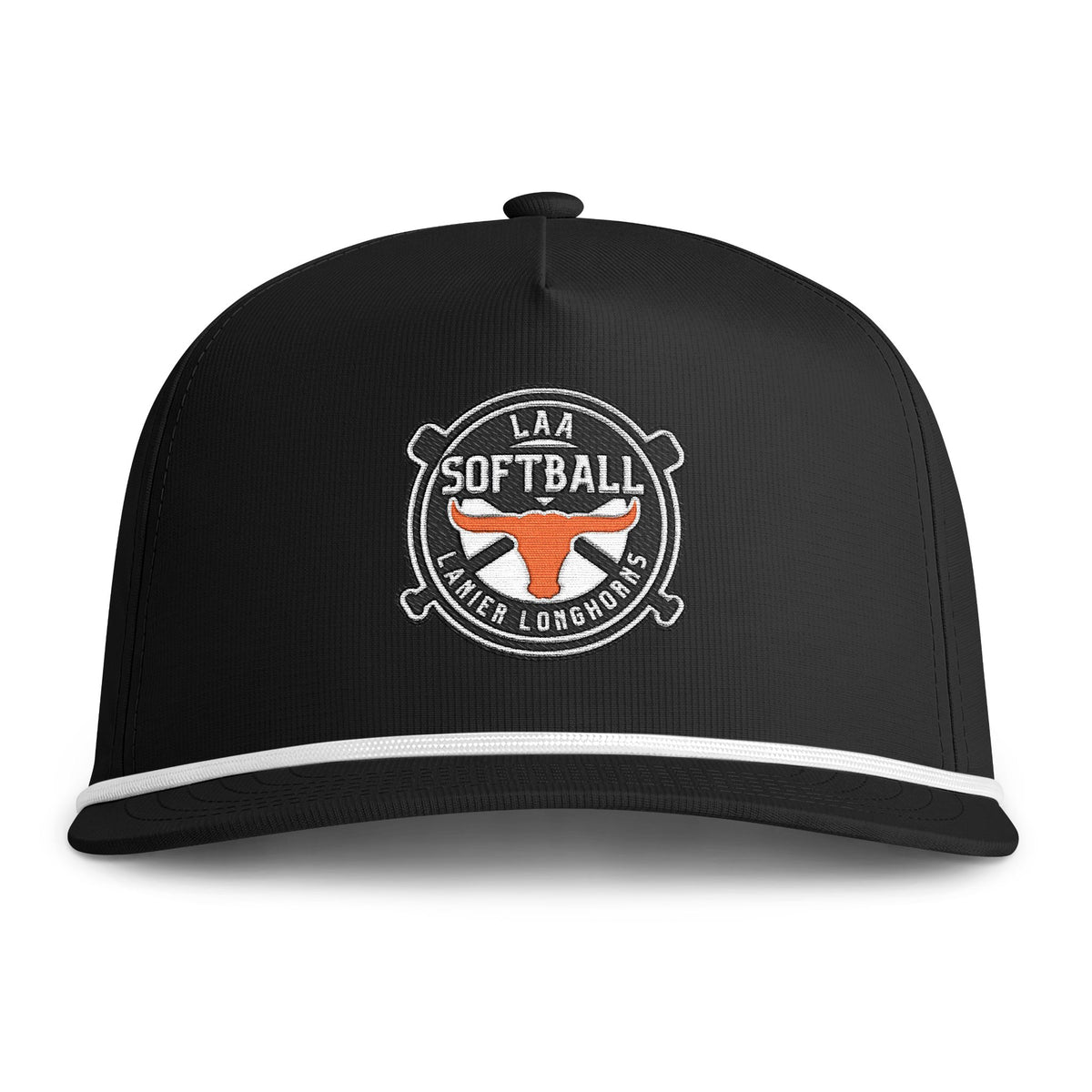 Softball Team Rope Cap — Sunwashed Vintage Logo Snapback