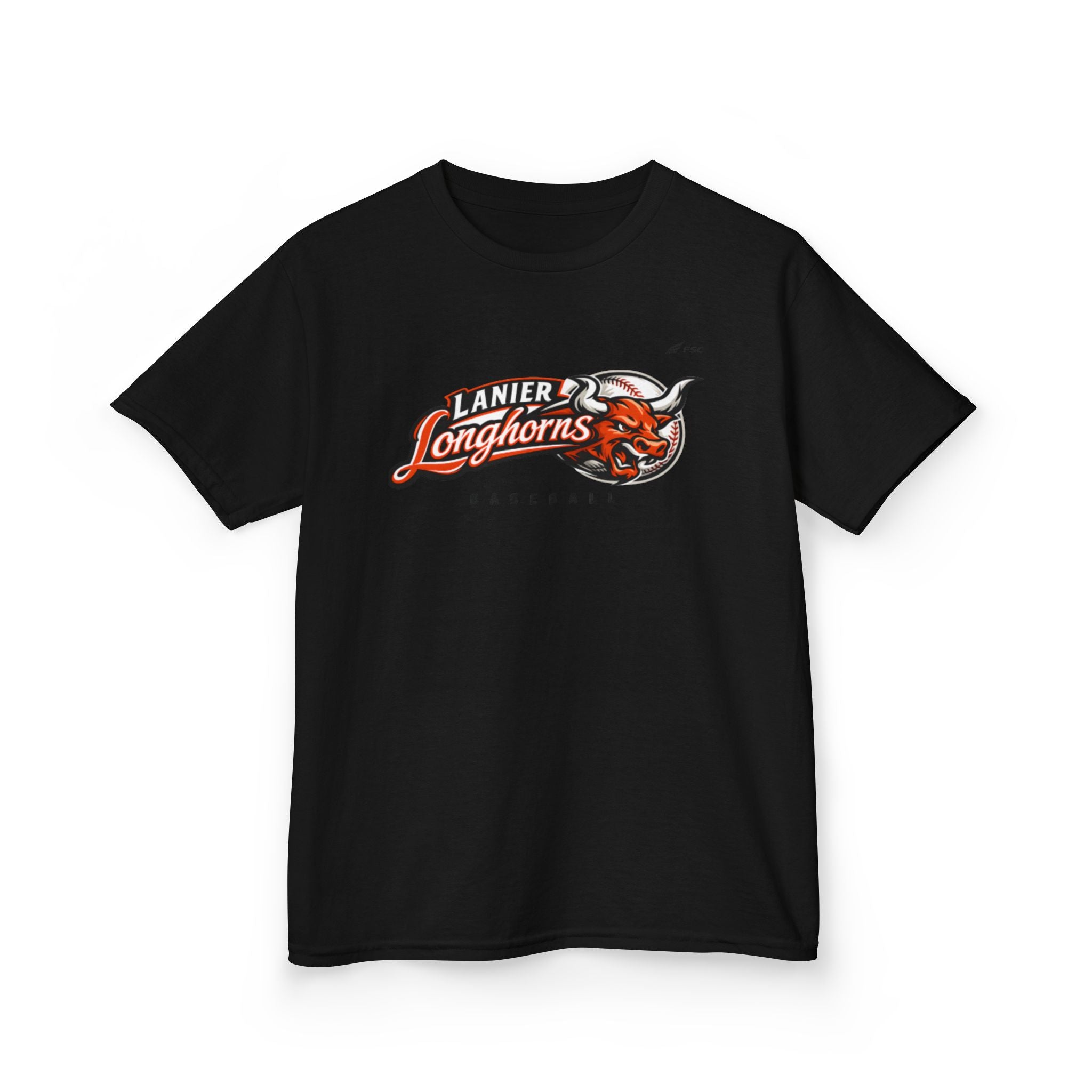 Lanier Longhorns Youth Baseball Tee