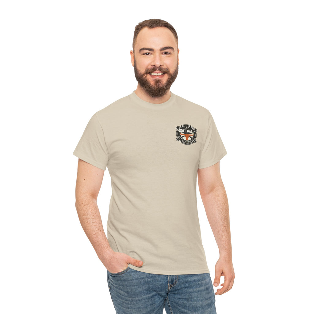LAA Softball Lanier Longhorns Heavy Cotton Tee | LAA T-Shirt