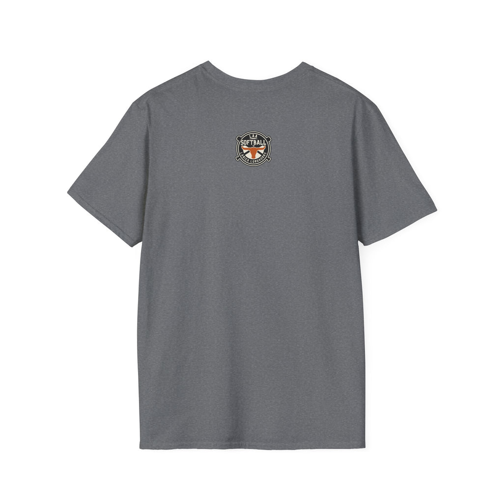 LAA Longhorns Softball T-Shirt — Team Logo Summer Tee
