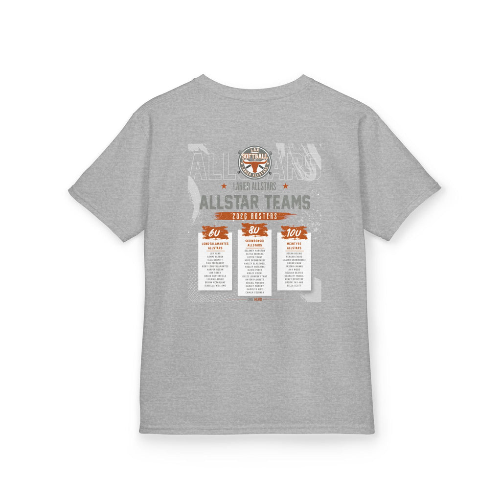 Youth Tee — LAA All-Star Teams Roster Tee (Softball)