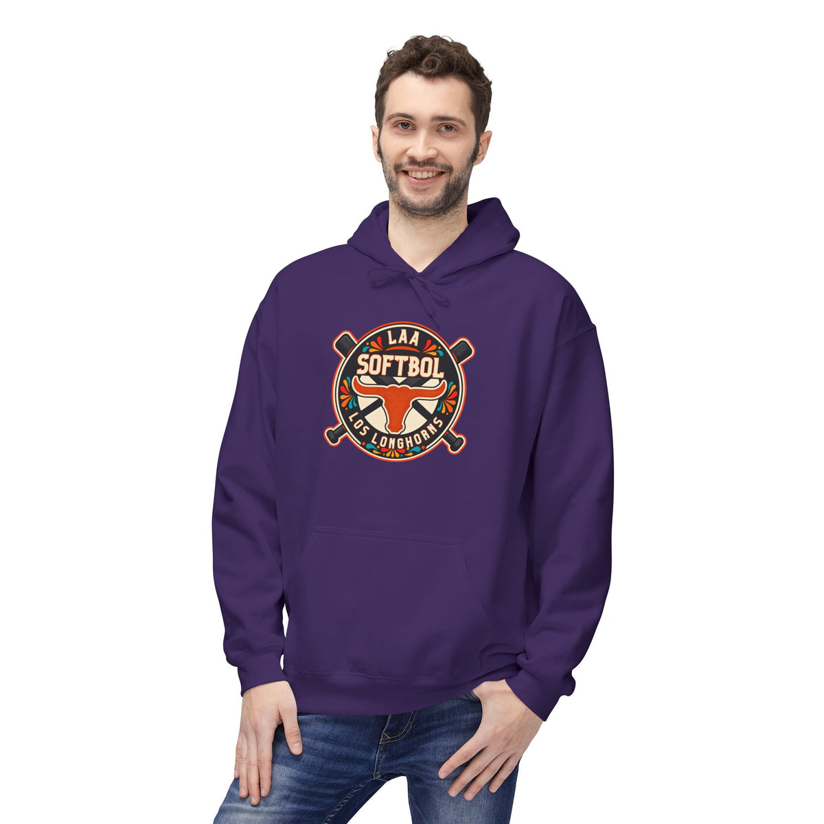 Los Longhorns Hispanic Heritage Hoodie — Softball Longhorns Hoodie
