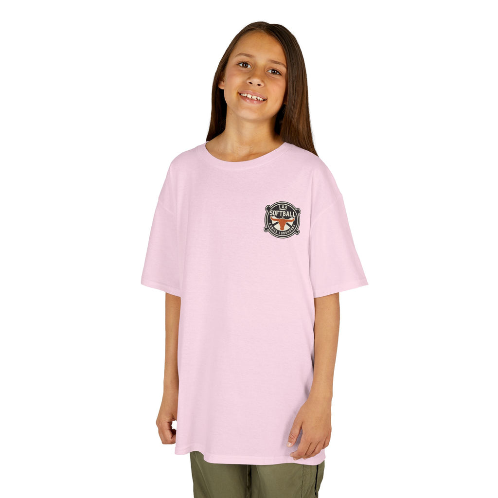 Youth Softball Tee — Lanier Longhorns Softball Team Shirt