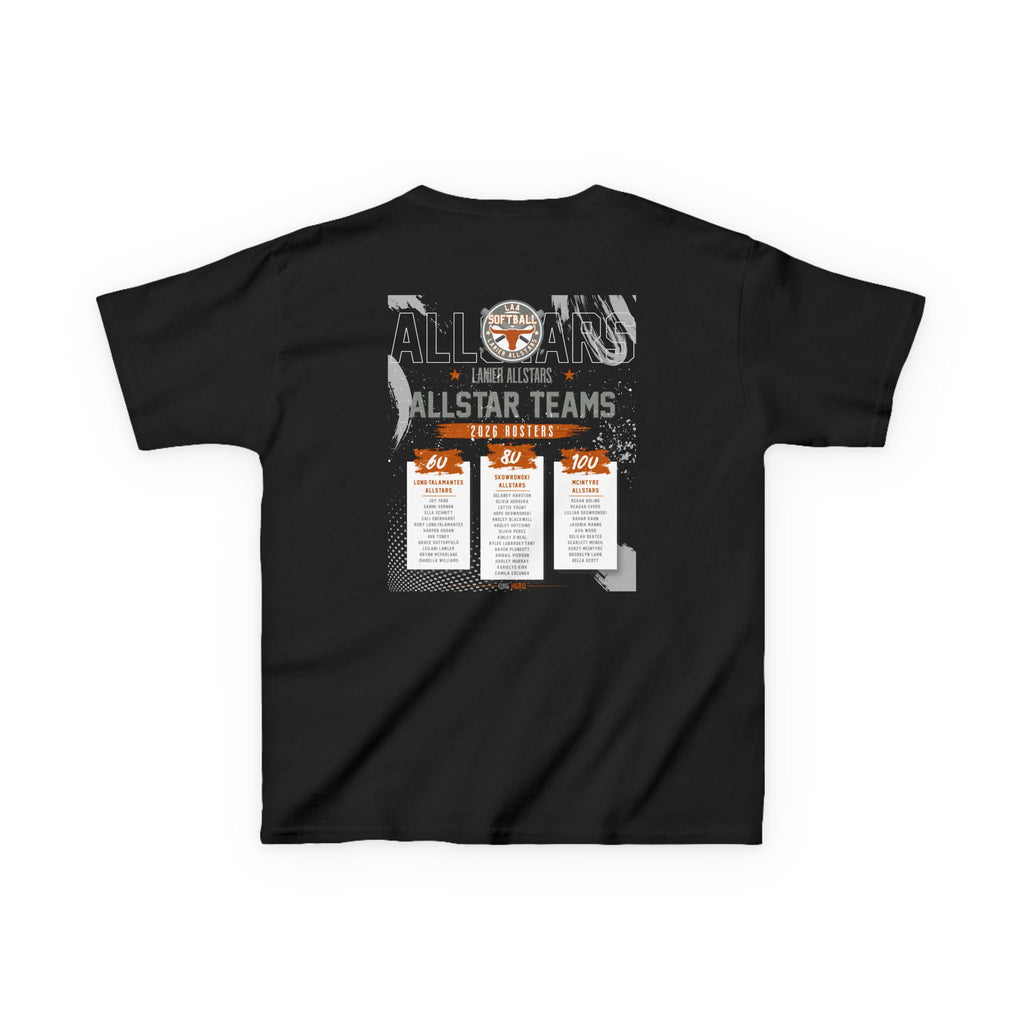 Youth Tee — LAA All-Star Teams Roster Tee (Softball)