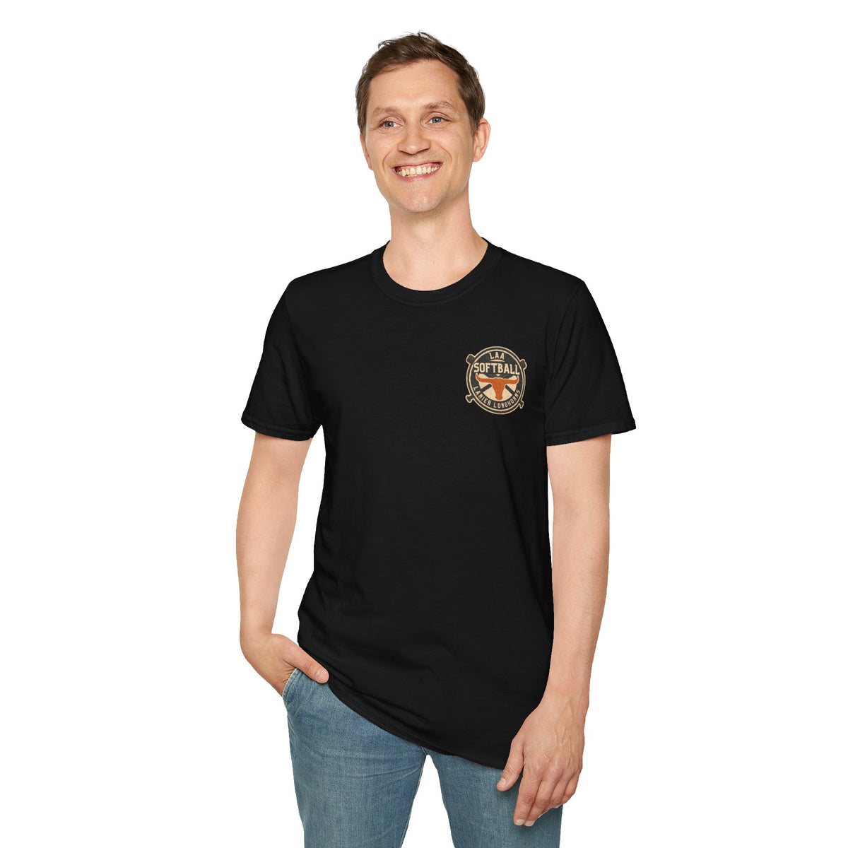 Softball Tee — Lanier Longhorns Softball Home Field Shirt