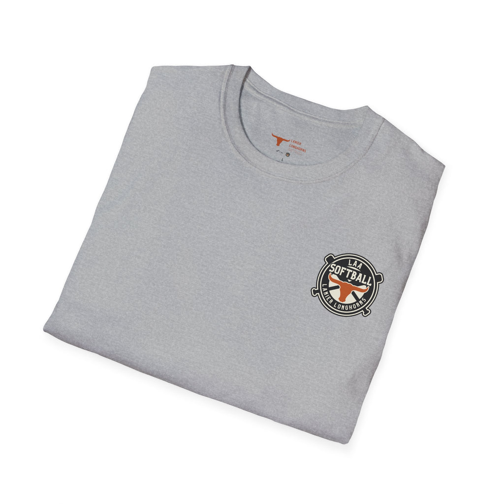 Softball Tee — Lanier Longhorns Softball Team Shirt